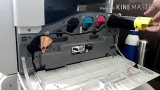 Replace Xerox Printers Toner or Ink Bottle [upl. by Rolph]