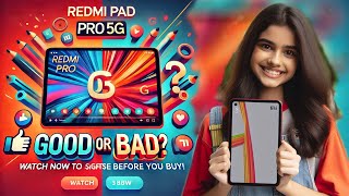 Redmi Pad Pro 5G Watch Now to Get the Insights Before You Buy Good or Bad [upl. by Arbas116]