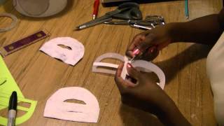 DIY Belt Buckle From Ice Cream Container  Freestyle Fridays 11 [upl. by Aisat]