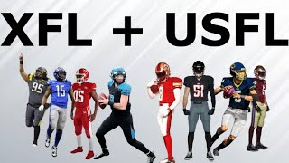 The Teams of a New League  The XFL amp USFL Merger News and Information  Speculation [upl. by Huppert]