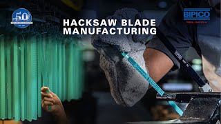 Hacksaw Blade Manufacturing [upl. by Airetal]