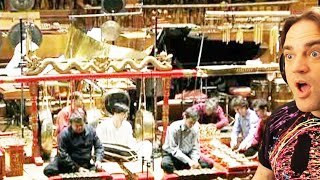 Indonesian gamelan medley from Java Sunda and Bali Reaction [upl. by Wyn]