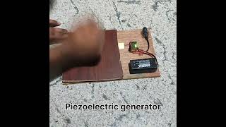 Piezoelectric generator [upl. by Annodal]