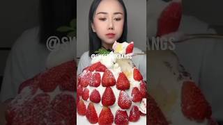 Subscribe me for more✨🍰 SweetMukbangs EatingShow CakeMuks Subscribe LikeCommentShare [upl. by Harak]