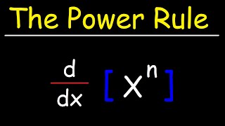 The Power Rule For Derivatives [upl. by Ydok764]