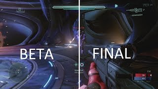 Halo 5 Beta vs Final [upl. by Menon]