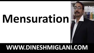 Mensuration Practice Tricks and Shortcuts by Dinesh Miglani [upl. by Elijah]