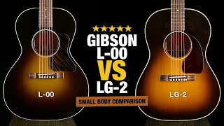 Gibson L00 vs LG2  Small Body Comparison [upl. by Aikan]