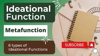 Ideational Metafunction Halliday  Ideational Metafunction of Language  Skillz Learner [upl. by Kleeman]