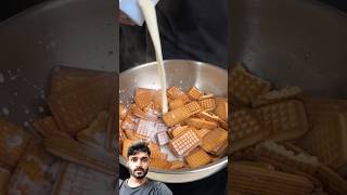 Biskit Halwa  Whatttttt food biskit shorts [upl. by Alexio131]