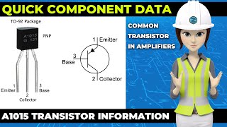 Quick data series part no 3 A1015 Transistor  A1015 Transistor Information [upl. by Naret]