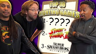 Trying NOT TO KILL EACH OTHER Over the Top 10 Fighting Games of All Time [upl. by Ernesto]