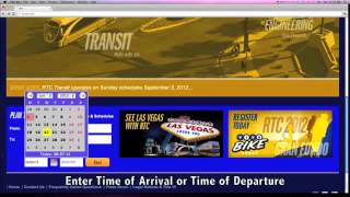 RTC  How To Use Transit Trip Planner [upl. by Enerehs]