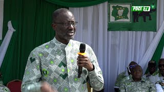 PDCIRDA DISTRICT DE SASSANDRAMARAHOUE TIDJANE THIAM SUR LE TERRAIN POUR LA VICTOIRE DU PDCIRDA [upl. by Brittaney]