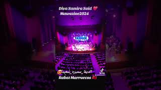 Ah bahebak  ya habibi  Diva Samira Said Mawazine2024 teatro mohamad quinto Rabat Marruecos 🇲🇦 [upl. by Luis]