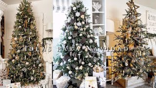 TENDENCIAS NAVIDEÑAS 20232024 🎄🎅 ARBOLES de NAVIDAD en TENDENCIA🎄 IDEAS para NAVIDAD [upl. by Ataymik441]