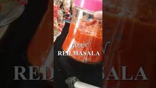 GOANRECIPEGOAN RED MASALA GOAN RECHEADO MASALA chicken shortsfeed goanrecipes shorts [upl. by Gnilrits]