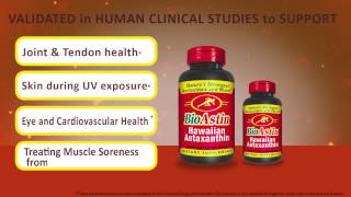 Learn About The Benefits of BioAstin Hawaiian Astaxanthin  Nutrex Hawaii [upl. by Winna]