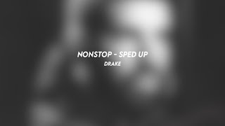 nonstop drake sped up [upl. by Dowzall]