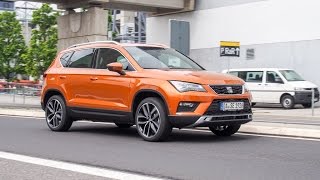 SEAT ATECA 2016 Walkaround amp Fahrszenen  Nürburgring [upl. by Naesad221]