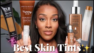 Best Tinted Moisturizers for Dark Skin  Fenty Beauty Danessa Myricks amp More [upl. by Nila27]