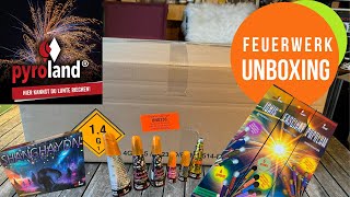 Pyroland  Silvesterfeuerwerk  NeuheitenUnboxing 2023 [upl. by Card785]