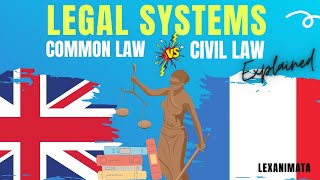 Common Law vs Civil Law Legal Systems explained [upl. by Ocana631]