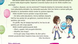 Azərbaycan dili 5ci sinif  Uğurun sirri  Səhifə 68  Dərs 1 FeridIbrahimli [upl. by Einre]