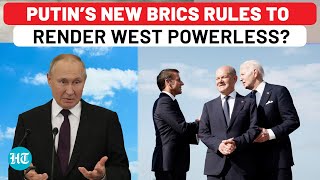 Putin Making BRICS Bigger Powerful Than NATO Russia’s Bold Rules For New Members Ahead Of Summit [upl. by Dragelin622]