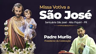 Missa votiva a São José  15h  Quartafeira  27112024 [upl. by Corrianne326]