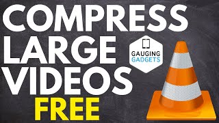 How to Compress Large Video Files for Free with VLC [upl. by Finn]