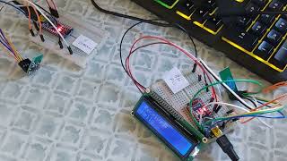 LoRa long range radio communication shows values on LCD i2c display [upl. by Leoine]