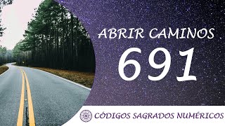 Código Sagrado 691 para abrir caminos  Código Sagrado para encontrar oportunidades [upl. by Radman]