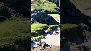 Golden Eagle Zip Line in Durness Rispond Beach  Scotland 2022 [upl. by Neff]