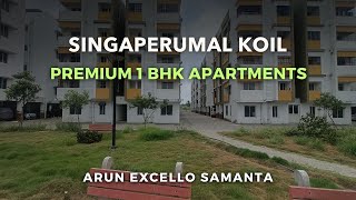 Arun Excello Samanta  Singaperumal Koil Apartments For Sale Chennai singaperumalkoil flats [upl. by Raual693]