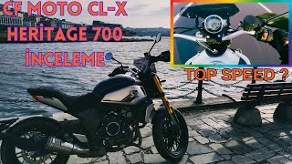 CF MOTO CLX HERİTAGE 700 DETAYLI İNCELEME [upl. by Lanae]