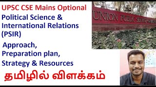 UPSC CSE Political Science optionalHow to approach Preparation plan Strategy and Resources [upl. by Llenaj610]