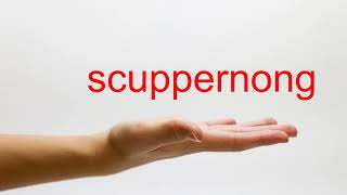 How to Pronounce scuppernong  American English [upl. by Elery]