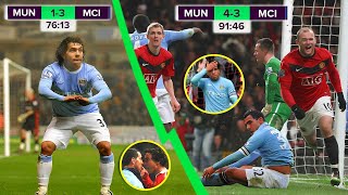 The Day Manchester United Finally Get Revenge Against Carlos Tevez and Manchester City [upl. by Eicnan]