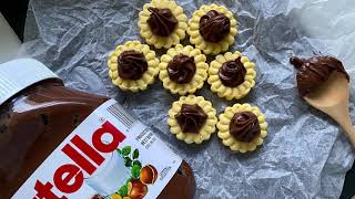 Eng Nutella tart recipe  Hari Raya cookies I learnt from SCS butter Liveshow [upl. by Tobias]