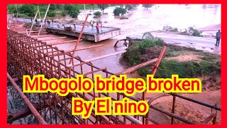 mbogolo bridge today broken and carried away by El nino in Mombasa and Kilifi [upl. by Ilyak]