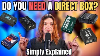 Do You NEED A DIRECT BOX Simply Explained w Audio Examples [upl. by Nehr]