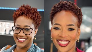 trendy short hairstyles for black women 2024 [upl. by Socin604]