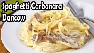 Resep Spaghetti Carbonara Dancow [upl. by Airamalegna]