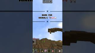 MINECRAFT DHALLA MAKE BARN FOR ANIMALS🐄🐖🐑 [upl. by Saref126]