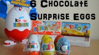 Chocolate Surprise Eggs Thomas The Tank Engine amp Friends Kinder Surprise Nestle Toto Eggs [upl. by Atinahs643]