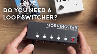 Hands on with a MIDIcontrolled Loop Switcher  Morningstar ML5 [upl. by Nessnaj]