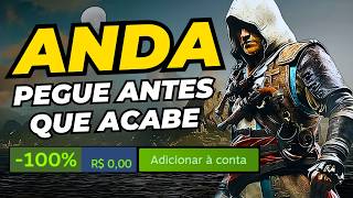 OPA 4 jogos pagos DE GRAÇA ofertas da CAPCOM GTA Assassins Creed Far Cry e Gratuidades Steam [upl. by Atoel]