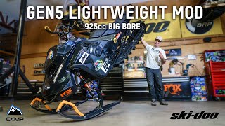 I Built a 925cc Big Bore Skidoo Thats INSANELY LIGHTWEIGHT [upl. by Dawkins]