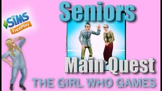 The Sims Freeplay Seniors Quest [upl. by Htebizile]